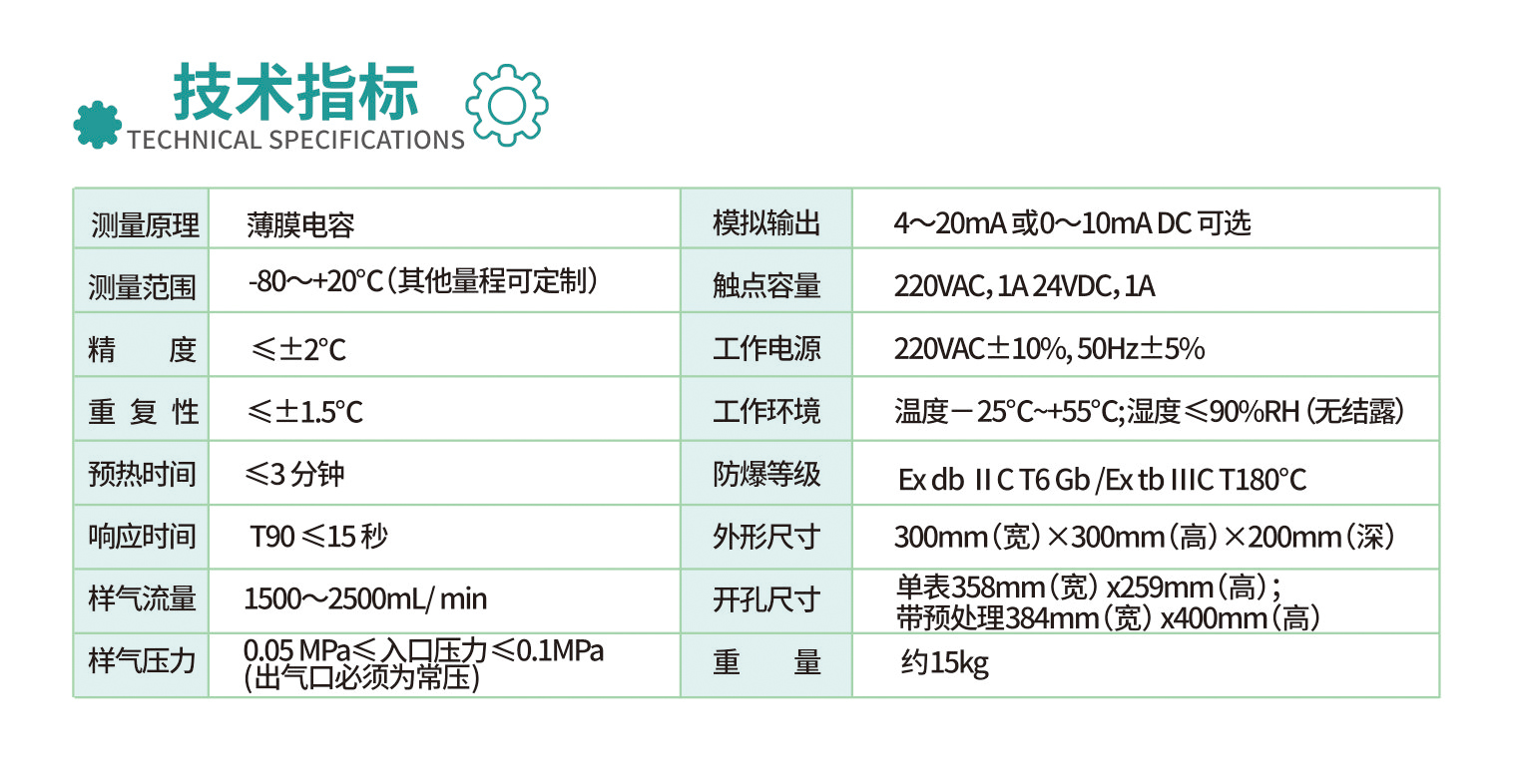 防爆式露点仪